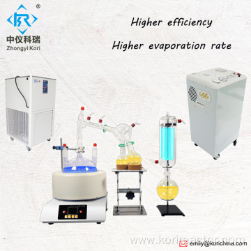 Lab vacuum distillation short path distillation